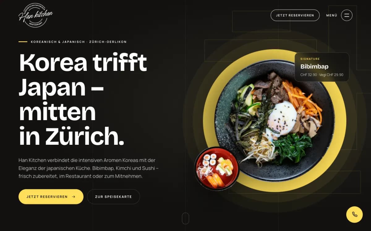 Screenshot Han Kitchen