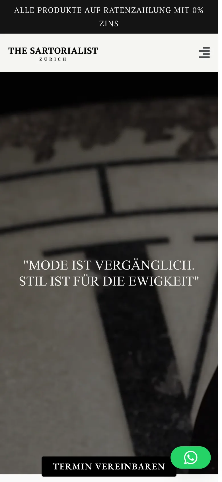 The Sartorialist — Mobile View