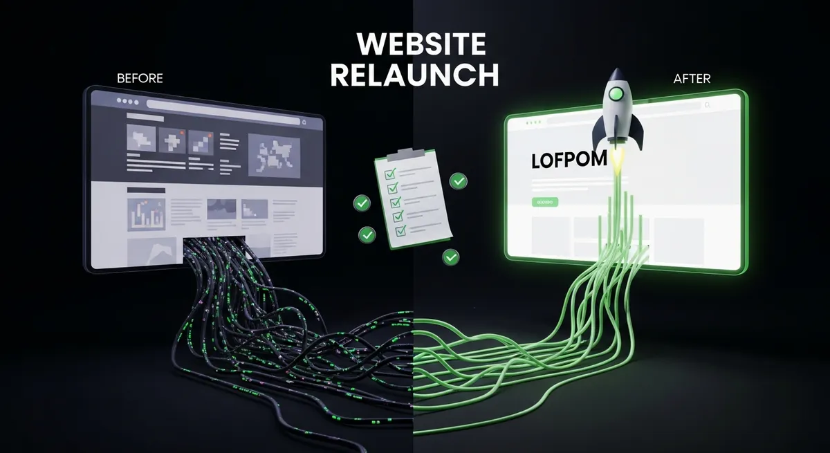 Website-Relaunch Checkliste — SEO-sichere Migration ohne Ranking-Verluste