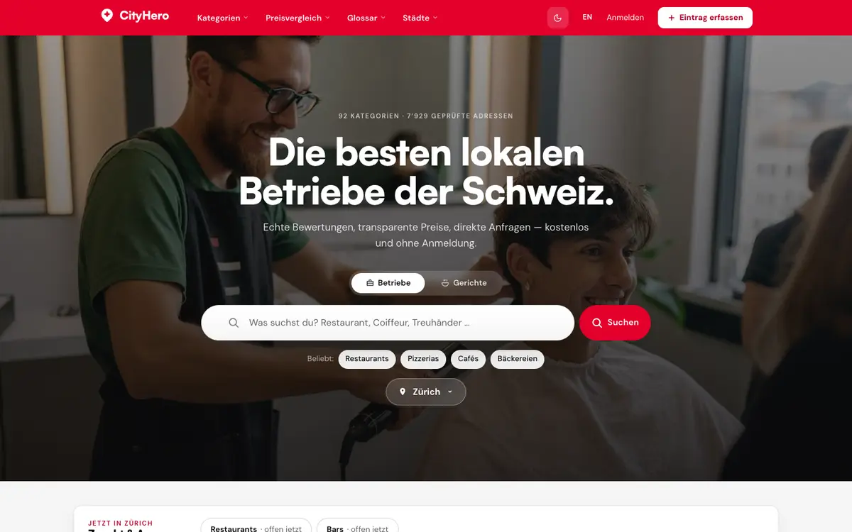 CityHero – cityhero.ch