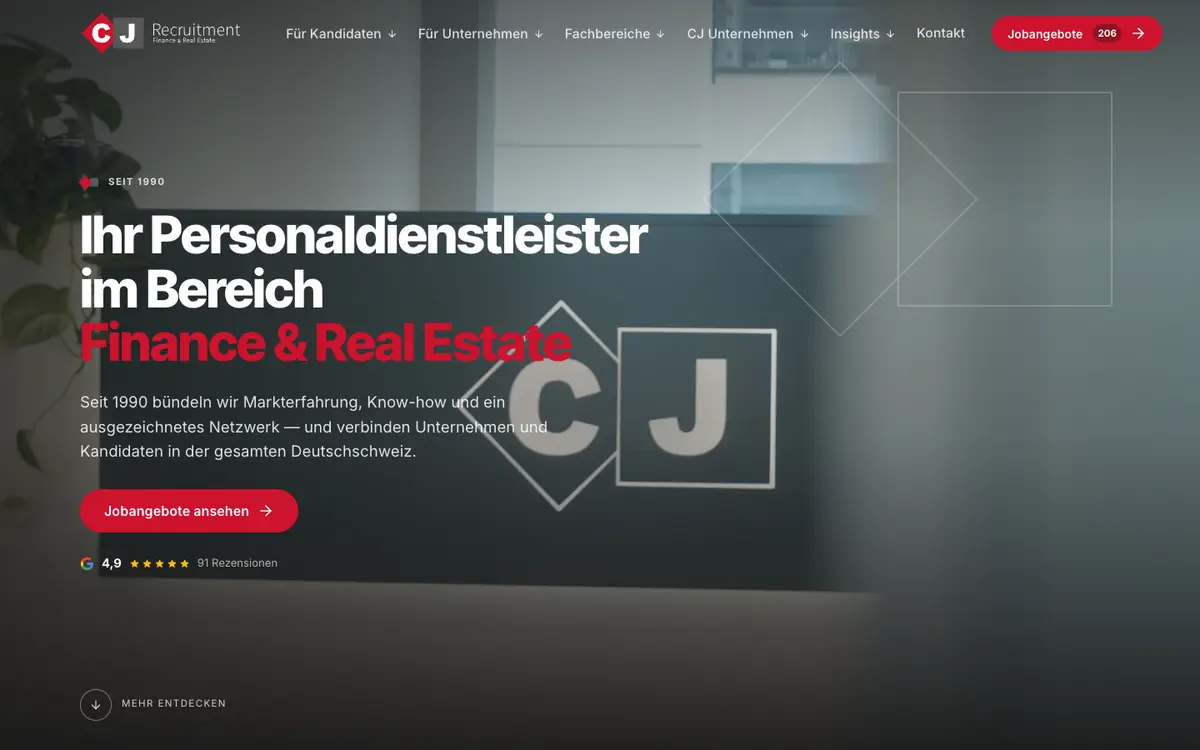 CJ Recruitment – cj-recruitment.ch
