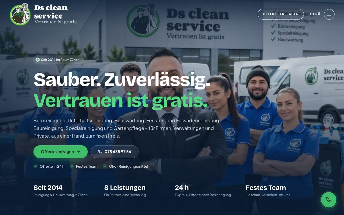 DS Cleanservice – ds-cleanservice.ch