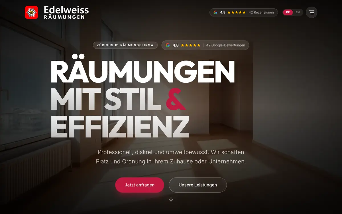 Edelweiss Räumungen – edelweiss-raeumungen.ch