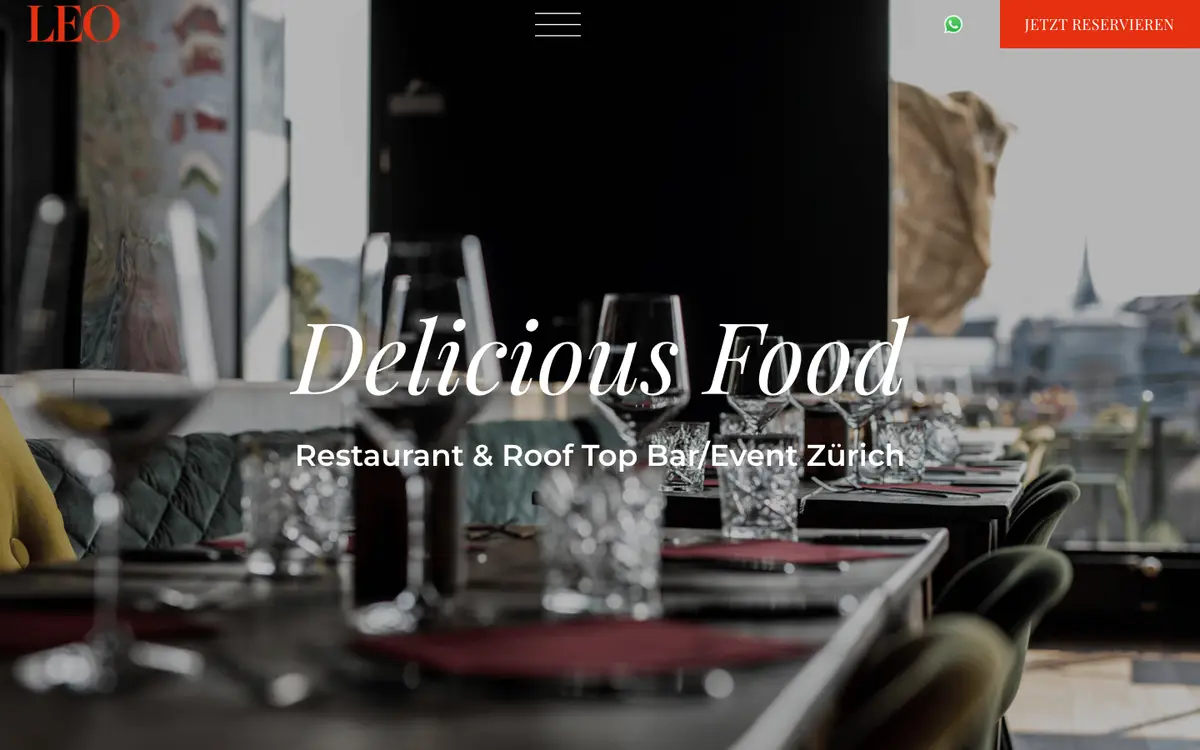 Leo Ristorante Website – ristorante-leo.ch