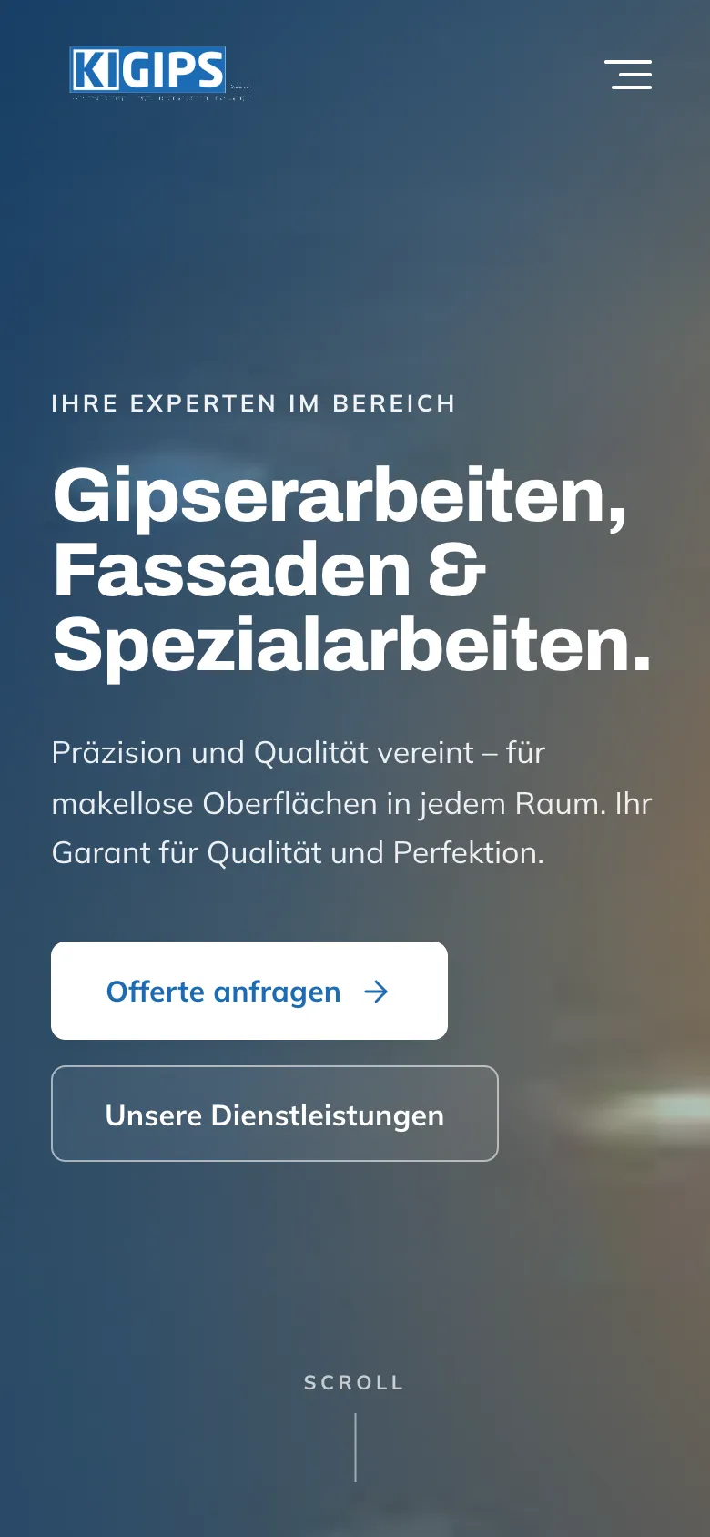 Kigips – Mobile view